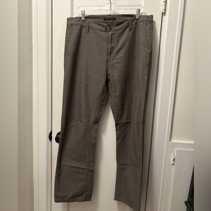 John Varvatos Charcoal Chinos